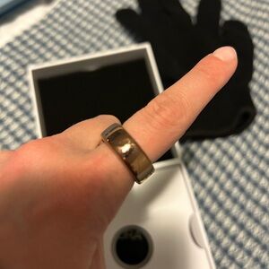 Rose Gold Oura Ring Size 7